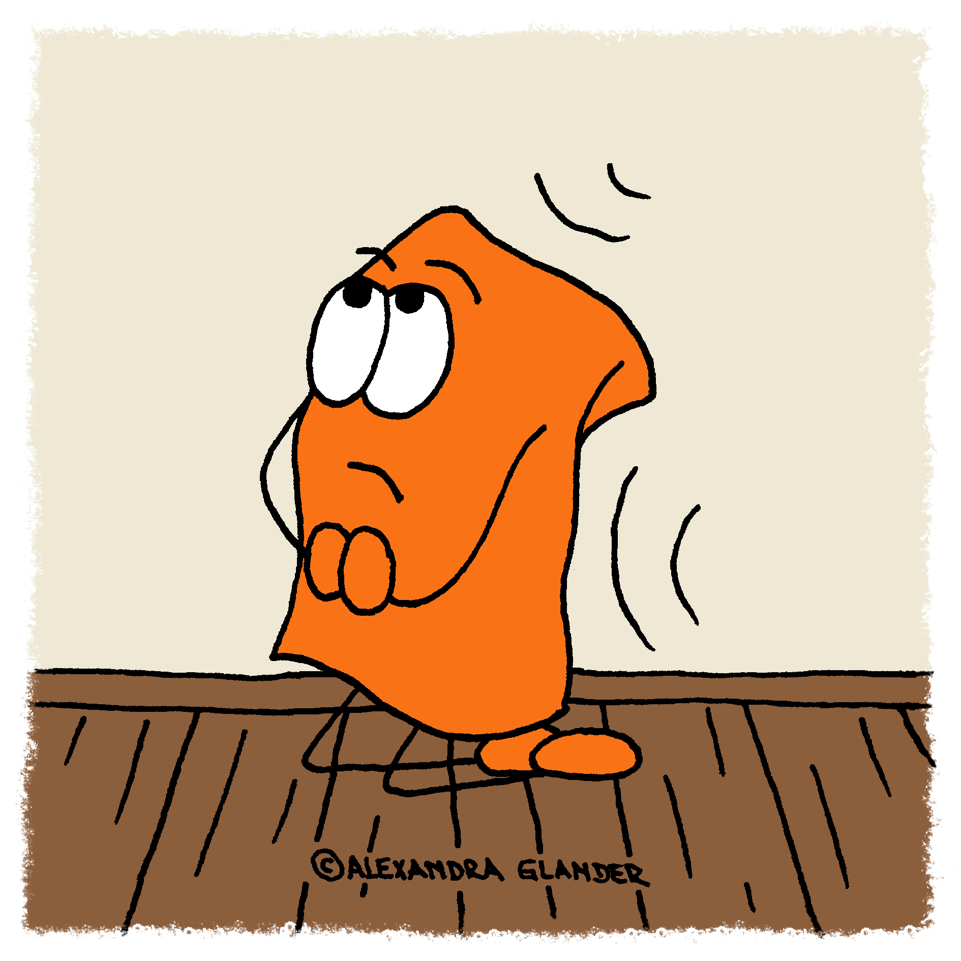 J_bittet Gott um Hilfe