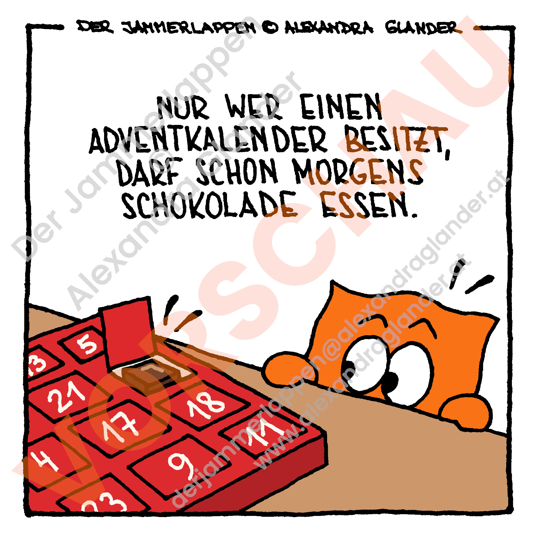 Motiv 01: Morgenschokolade
