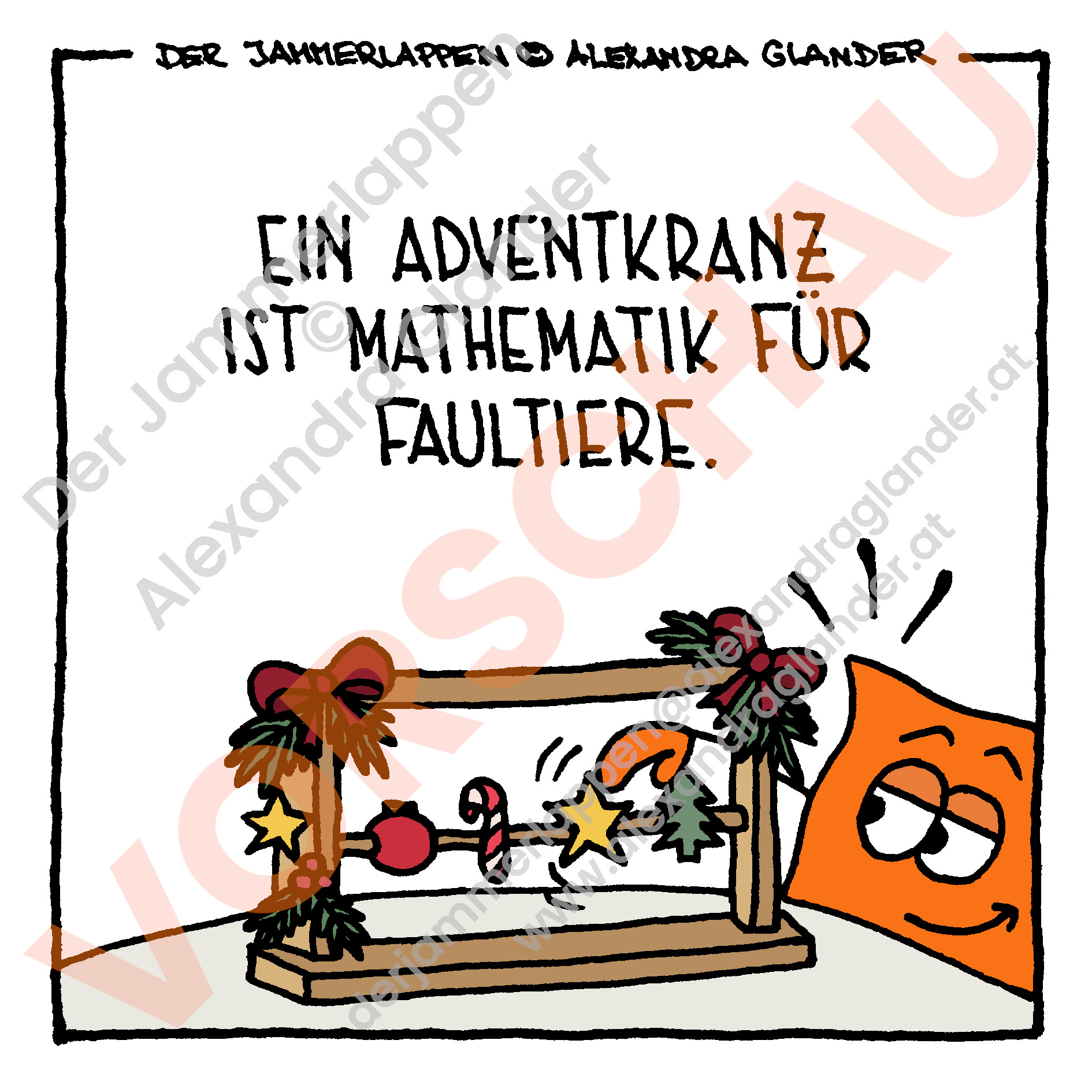 Motiv 07: Faultier-Mathematik