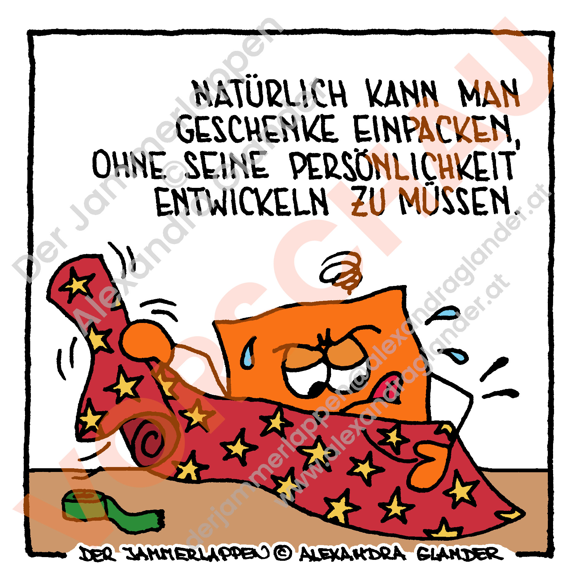 Motiv 12: Geschenke einpacken