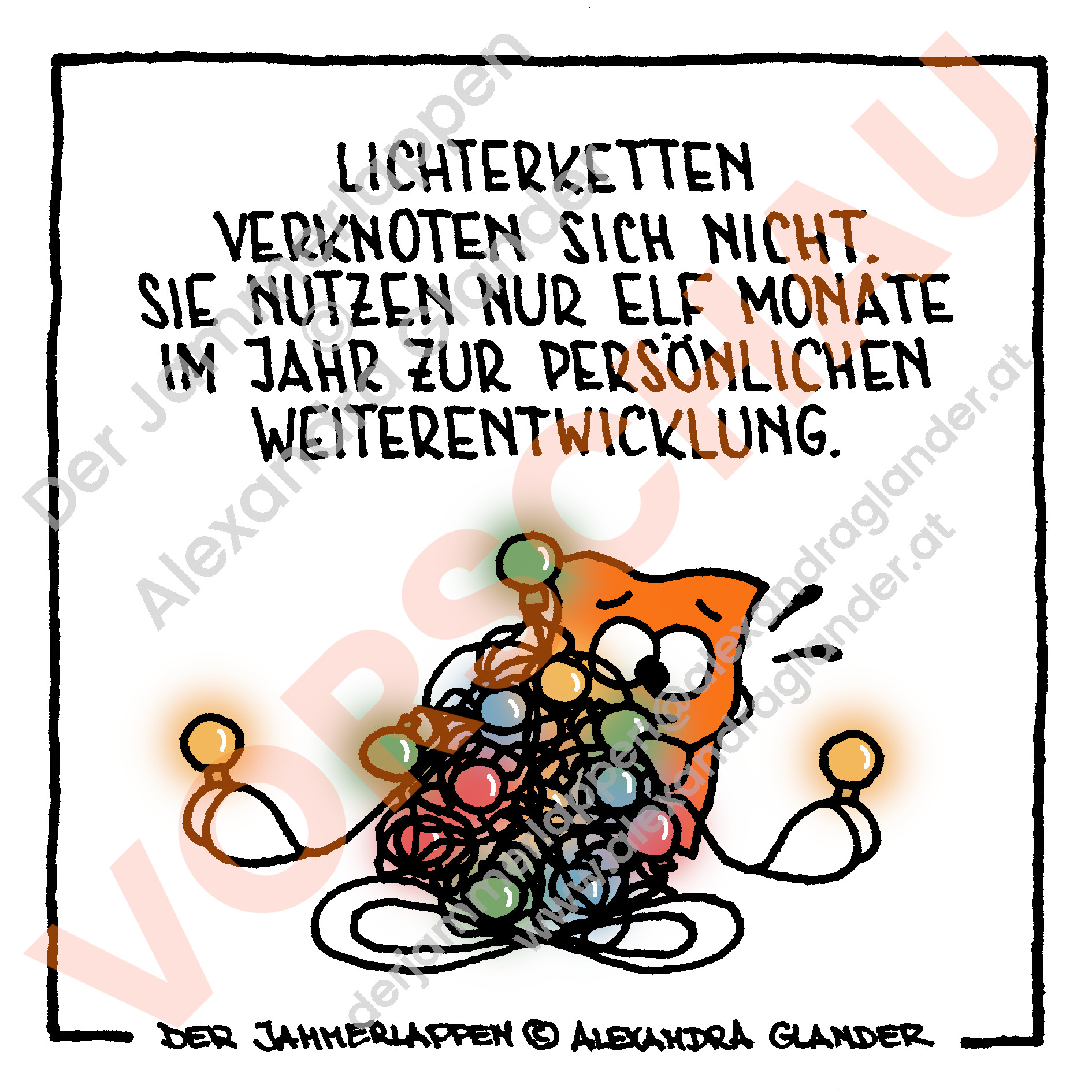 Motiv 21: Lichterketten-Zen