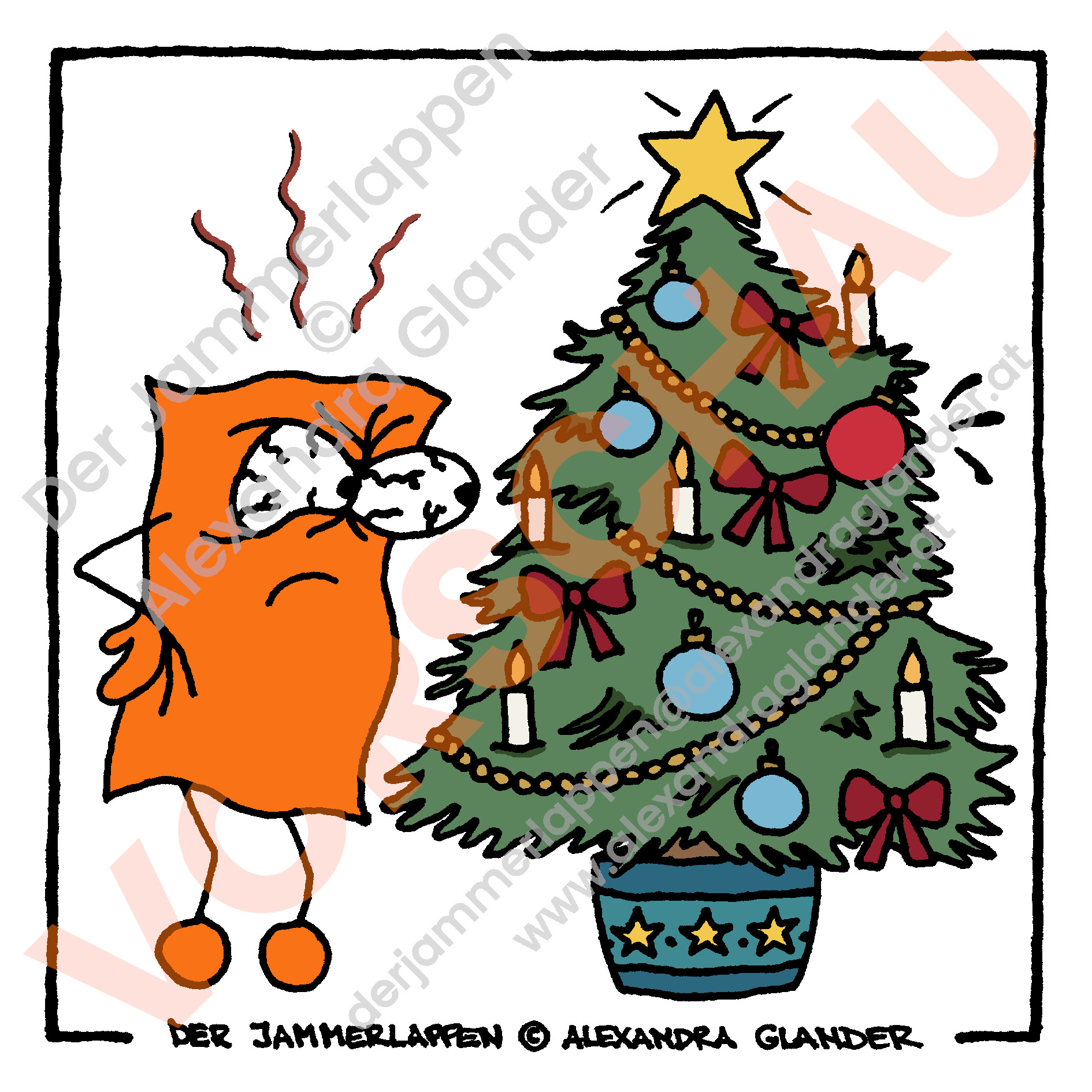 Motiv 28: falsche Christbaumkugel